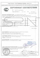 Certificate of Compliance - Bosch Security Systems