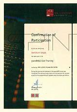 Сертификат - MA Lighting University