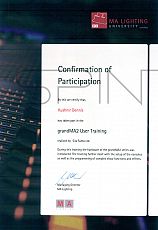 Сертификат - MA LIGHTING