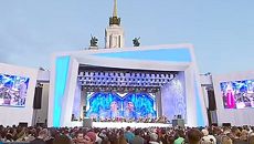 Опен-эйр выступление Российских звезд мировой оперной сцены  «На одном дыхании» 