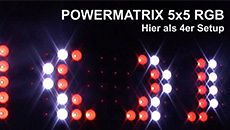Видеопрезентация POWERMATRIX 5x5-RGB Mk2